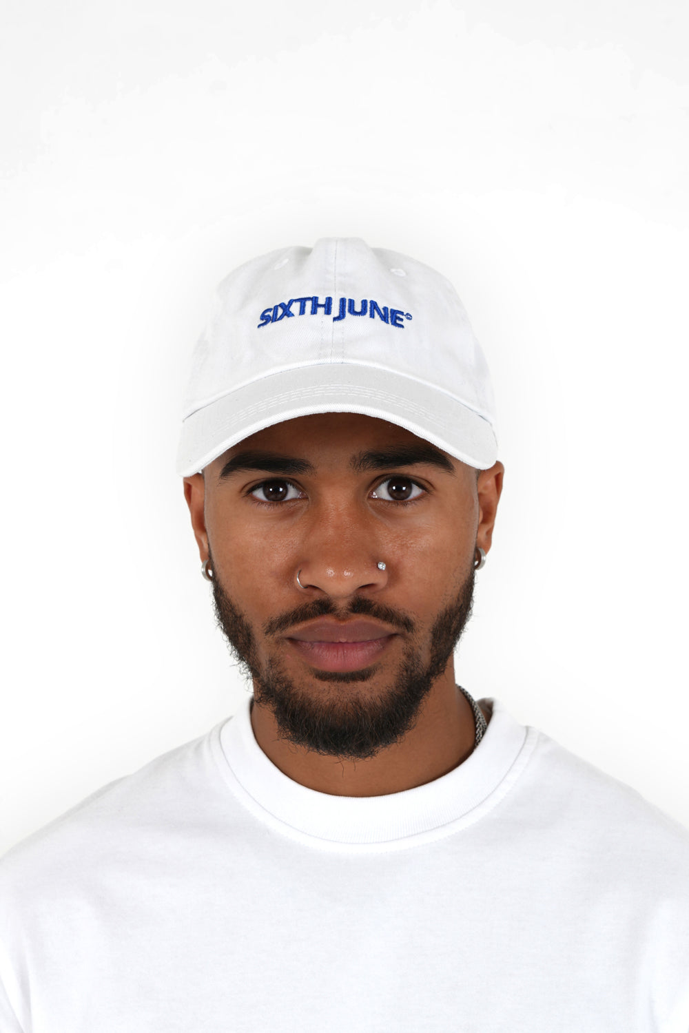 Sixth June - Casquette logo brodé Blanc
