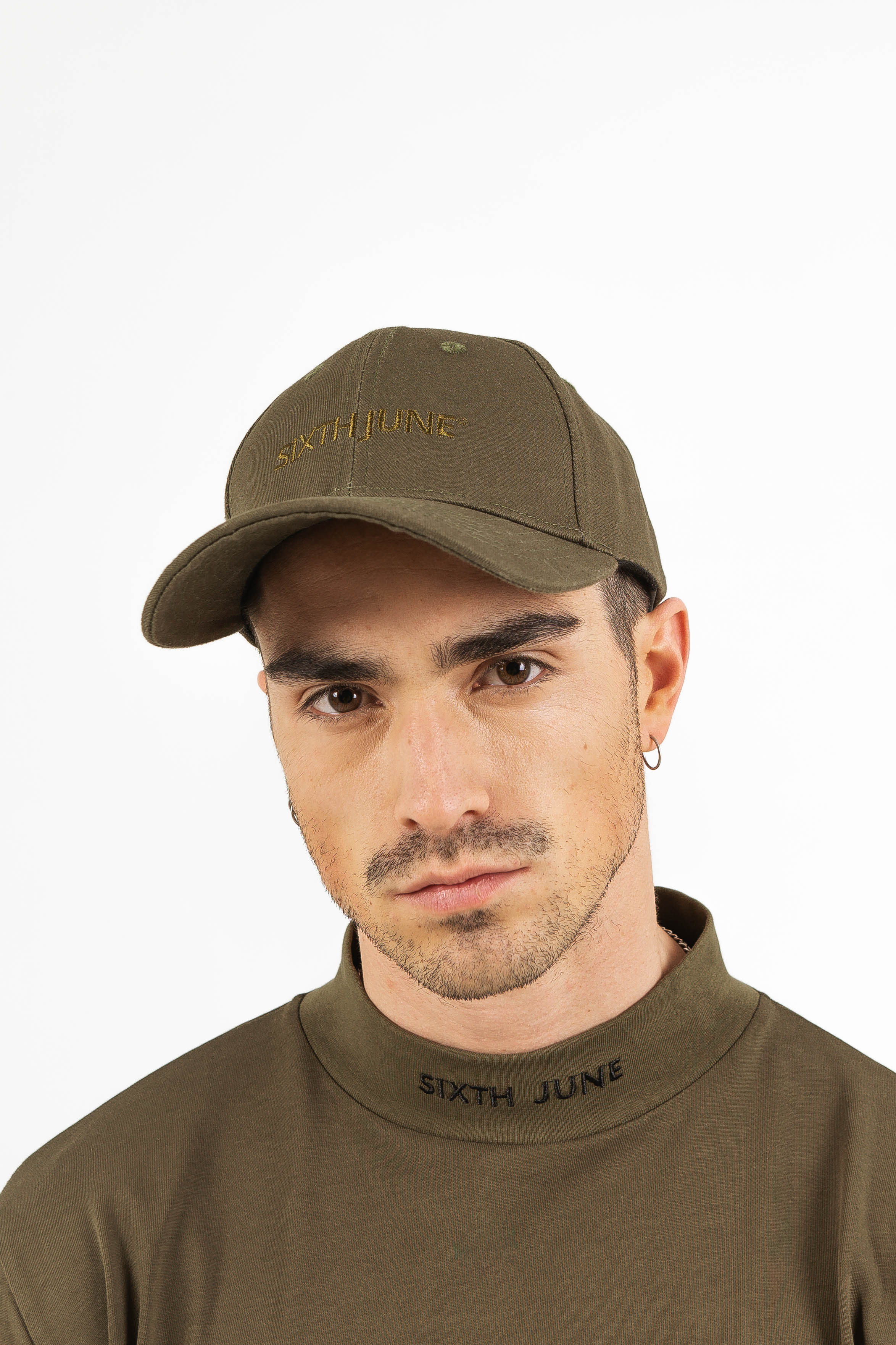 Sixth June - Casquette logo Sixth June Vert kaki