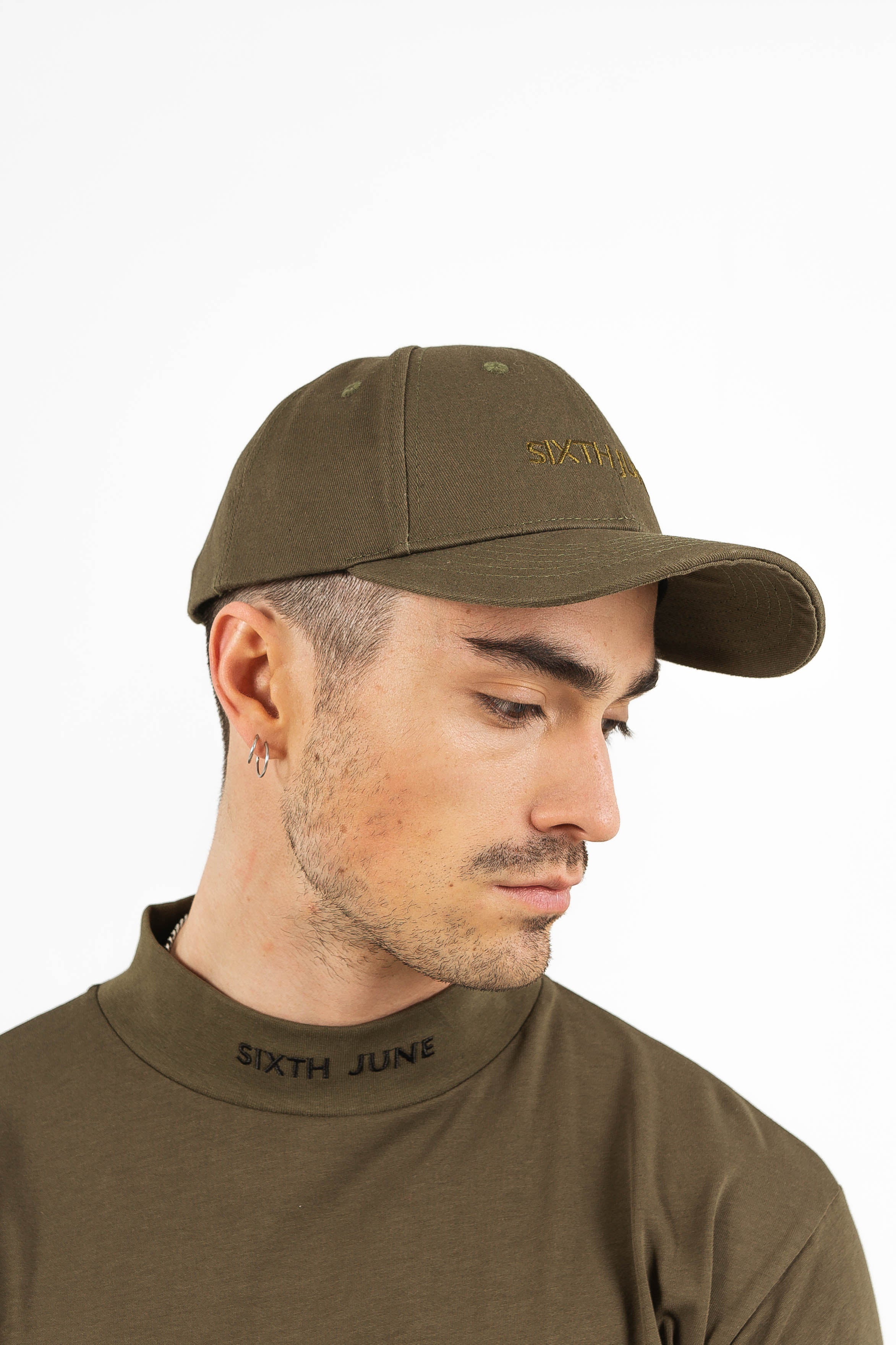 Sixth June - Casquette logo Sixth June Vert kaki