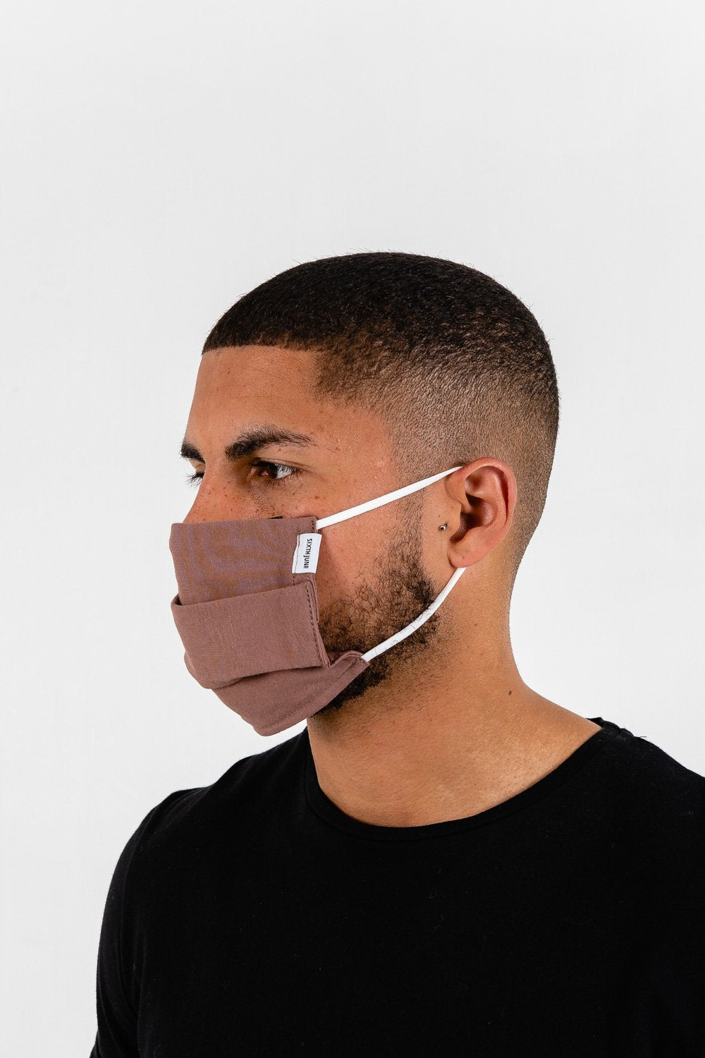 Sixth June - Masque tissu Châtain