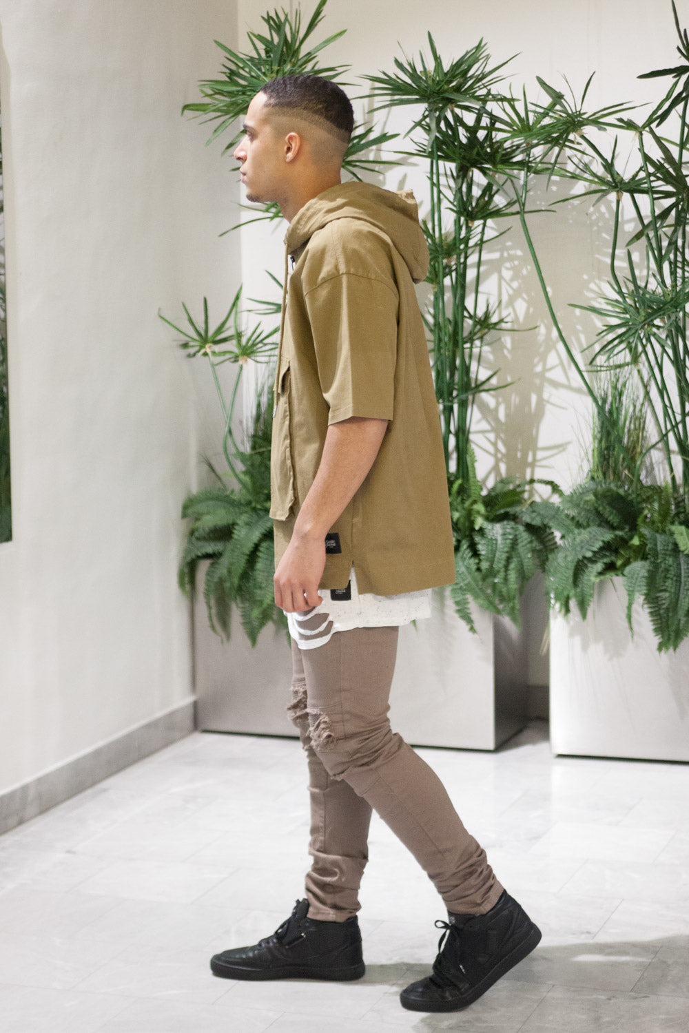 Sixth June - Veste manches courtes beige M2439CJA