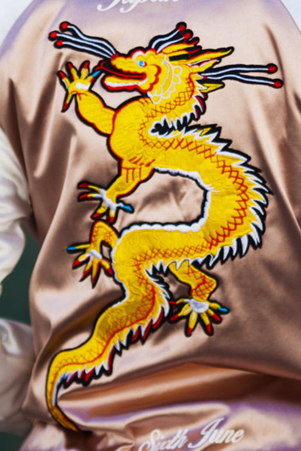 Sixth June - Veste Japan dragon Femme rose W2183CJA