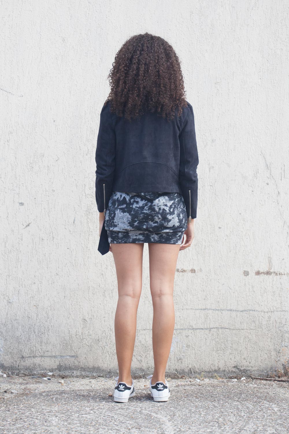 Sixth June - Veste suédine Femme noire W2017VJA