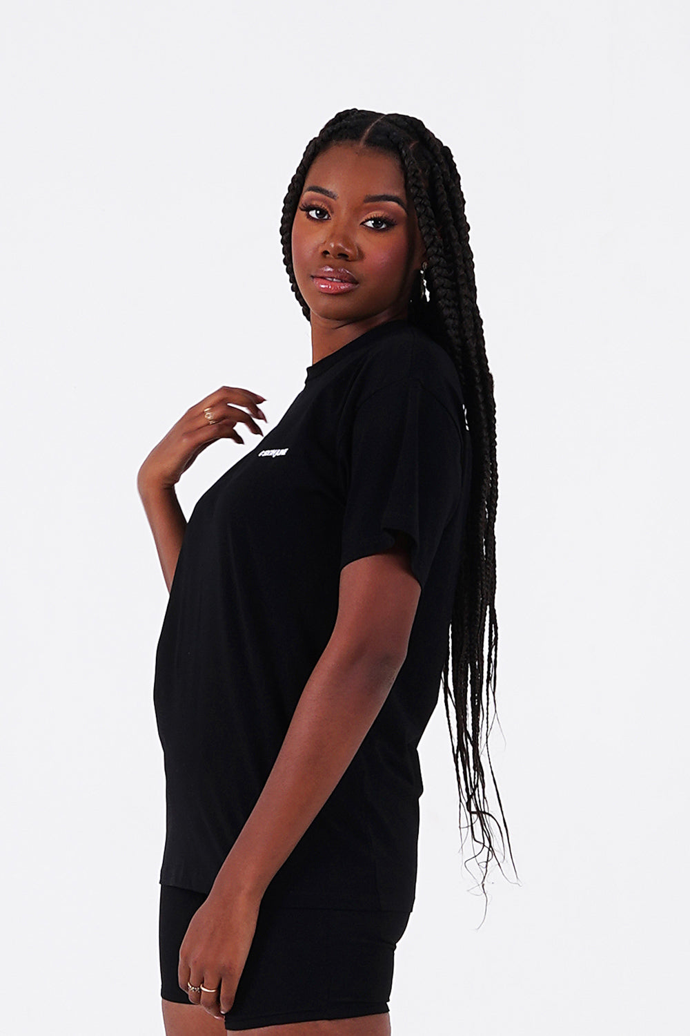 Sixth June - T-shirt double logo Noir