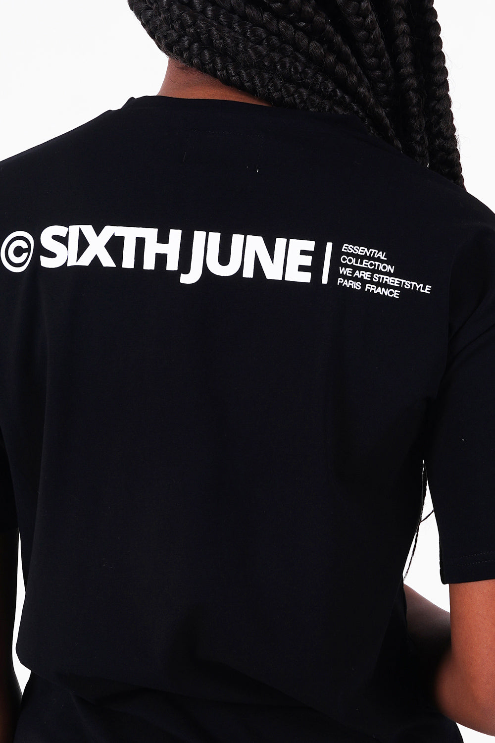 Sixth June - T-shirt double logo Noir