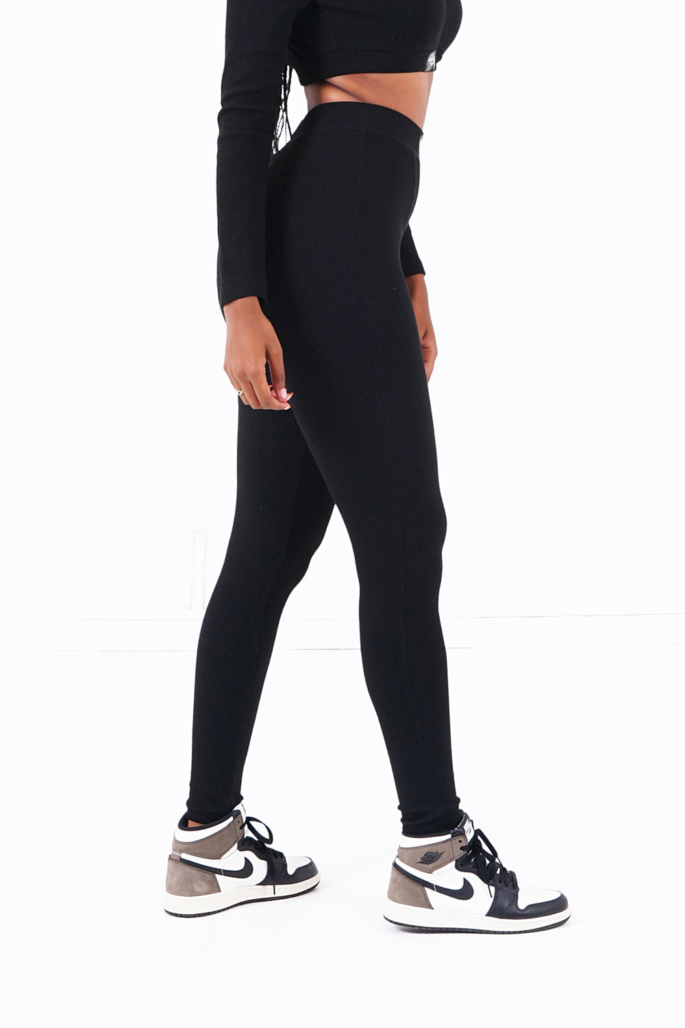 Sixth June - Legging côtelé Noir