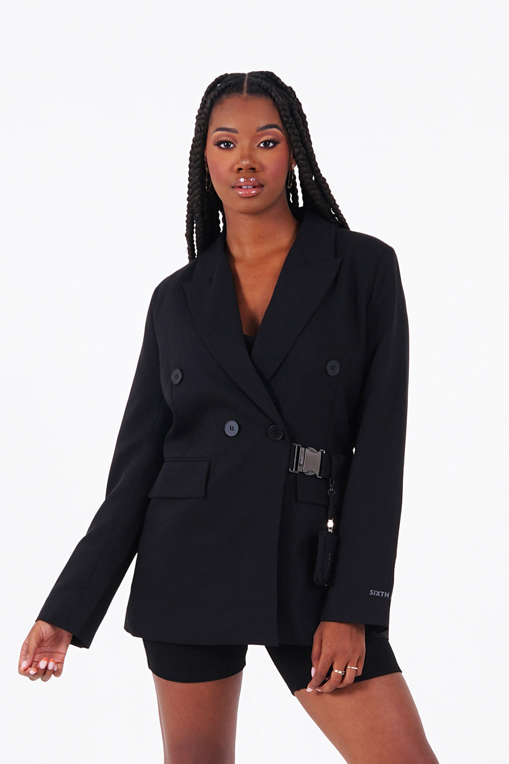 Sixth June - Veste blazer petit sac Noir