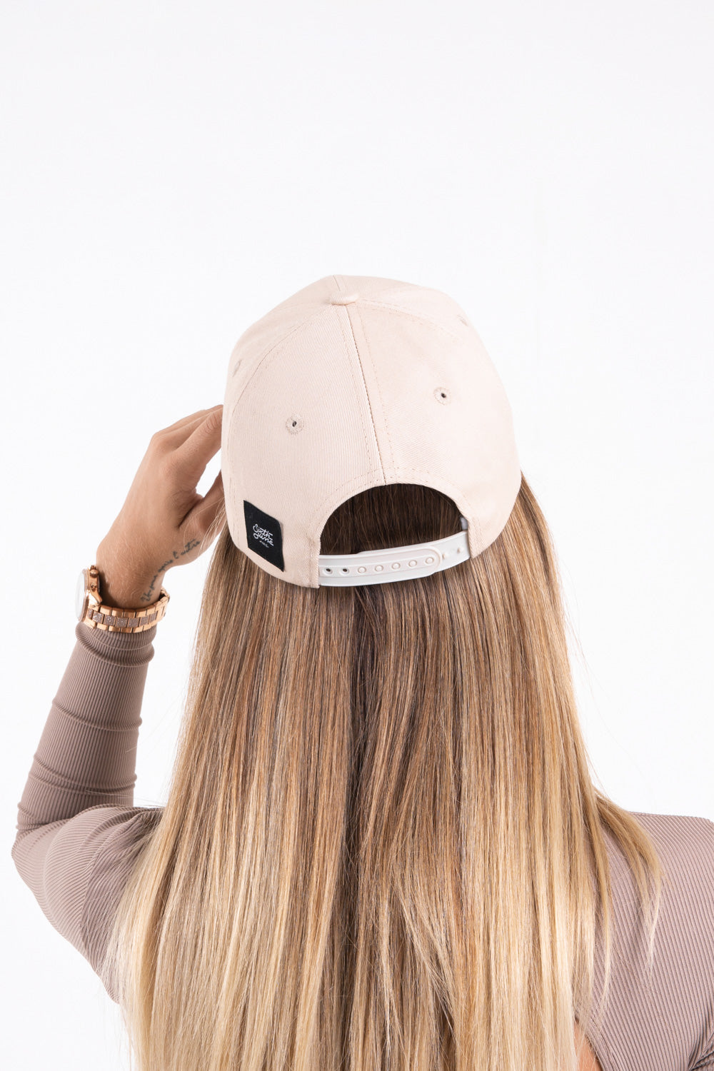 Sixth June - Casquette logo brodé mixte Beige