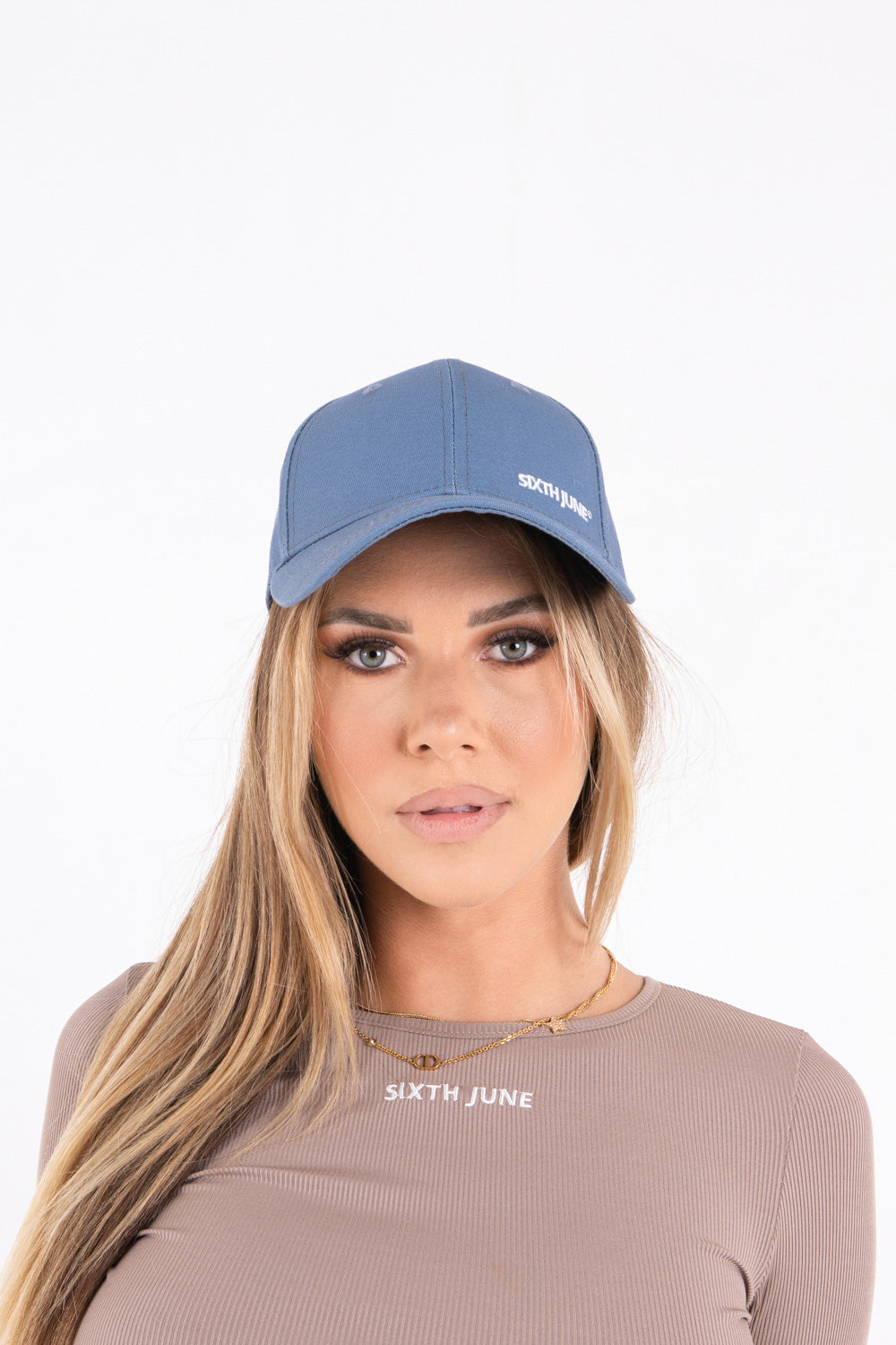 Sixth June - Casquette logo brodé mixte Bleu