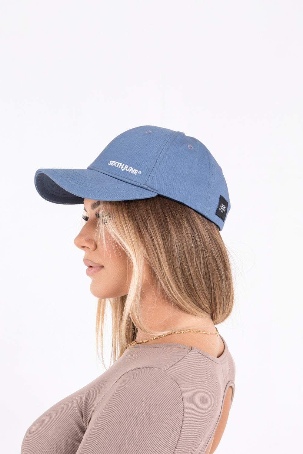 Sixth June - Casquette logo brodé mixte Bleu