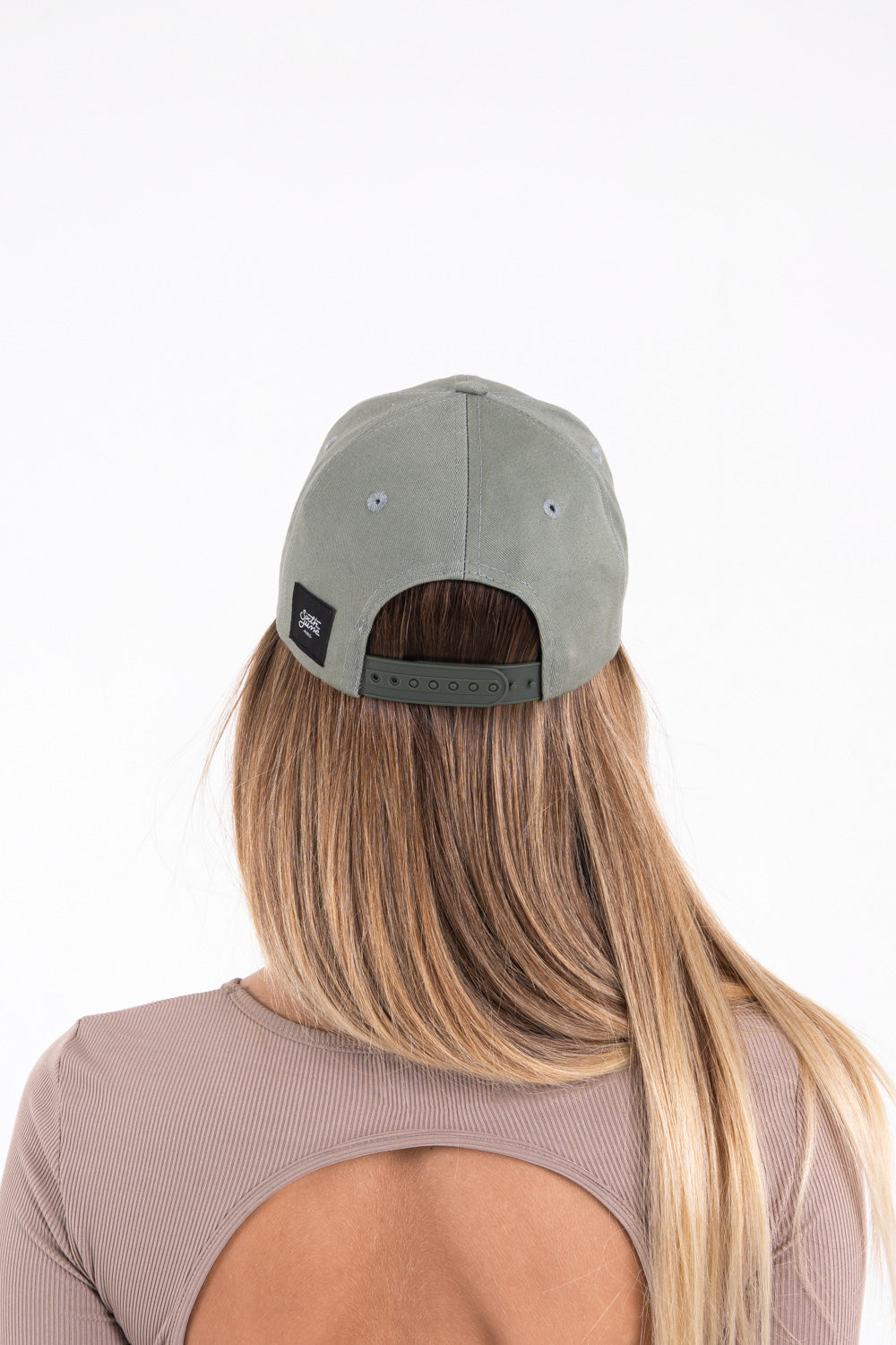 Sixth June - Casquette logo brodé mixte Vert kaki