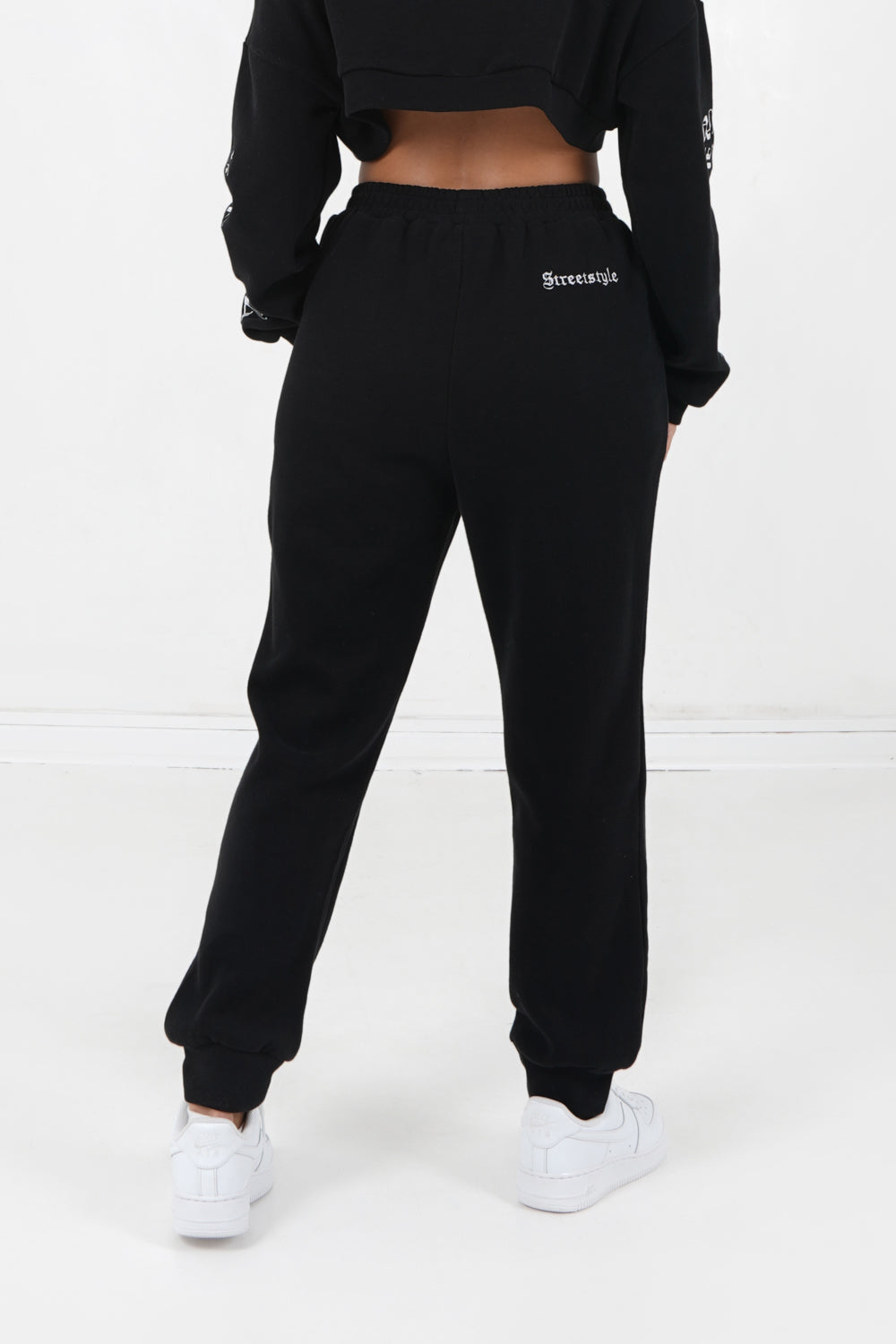 Sixth June - Jogging CREW gothique Noir