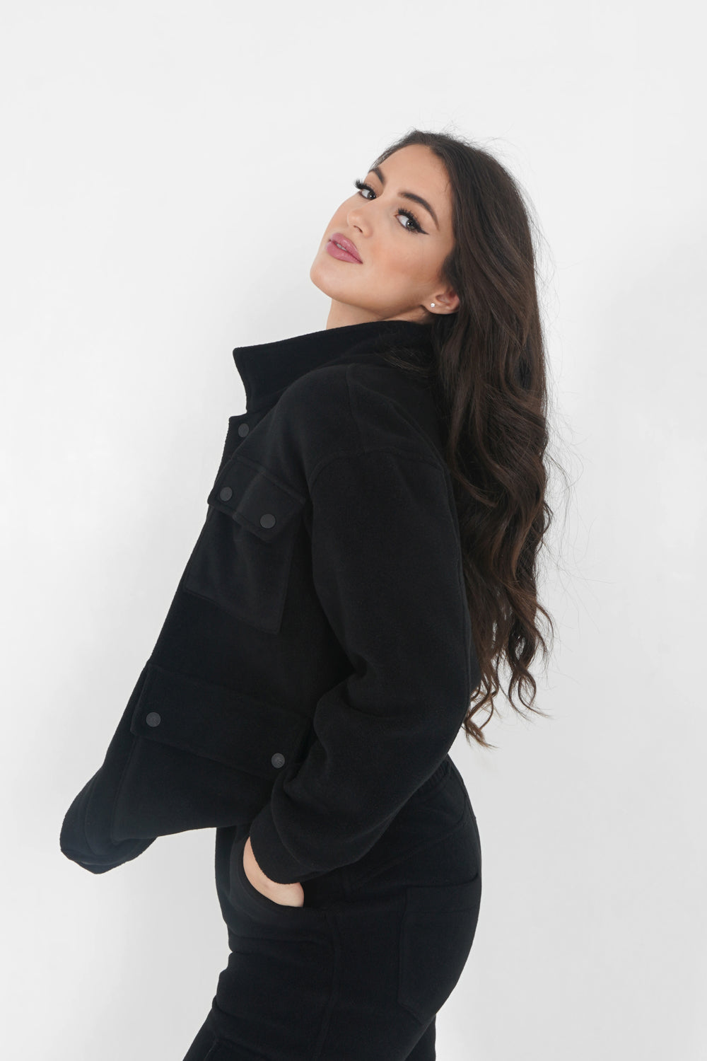 Sixth June - Veste polaire oversize Noir