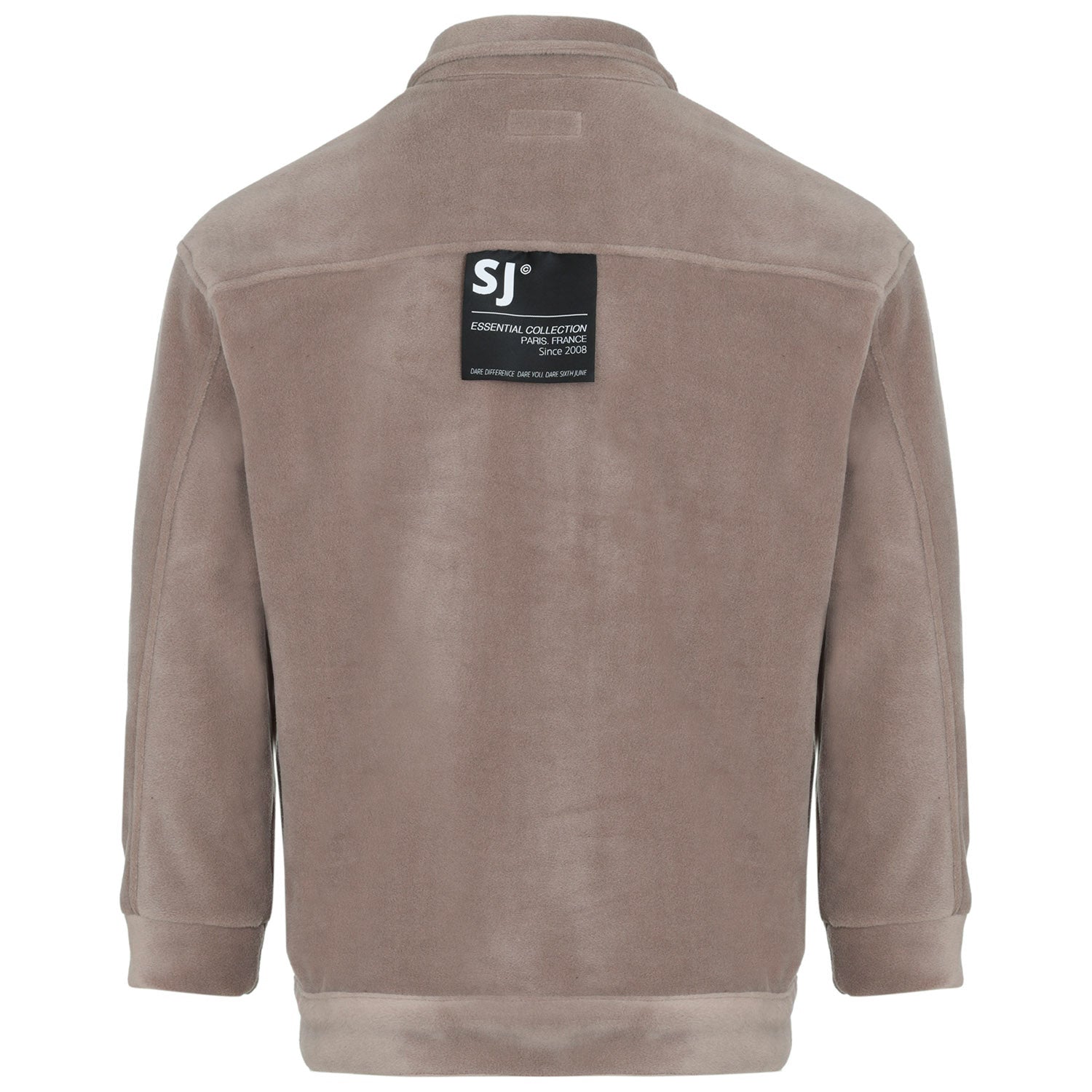Sixth June - Veste polaire oversize Beige foncé