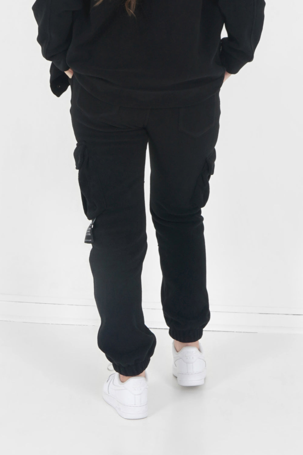 Sixth June - Pantalon cargo polaire Noir