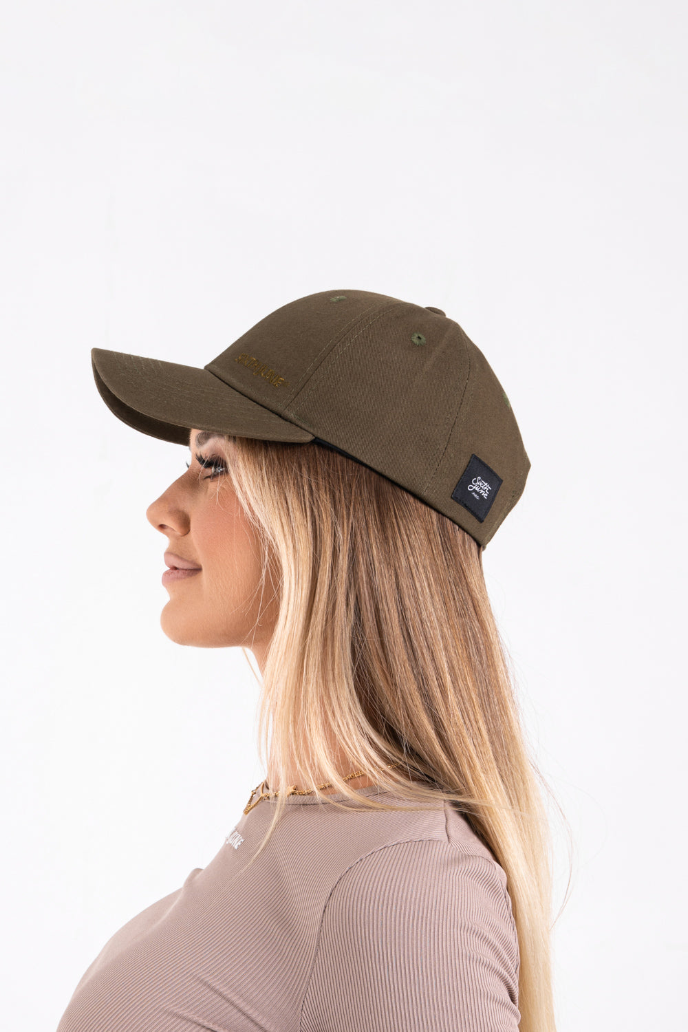 Sixth June - Casquette logo broderie mixte Vert kaki