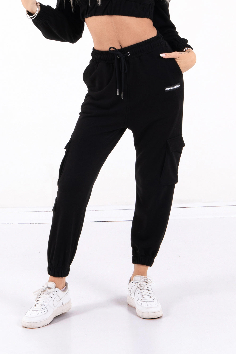 Sixth June - Jogging poches cargo Noir