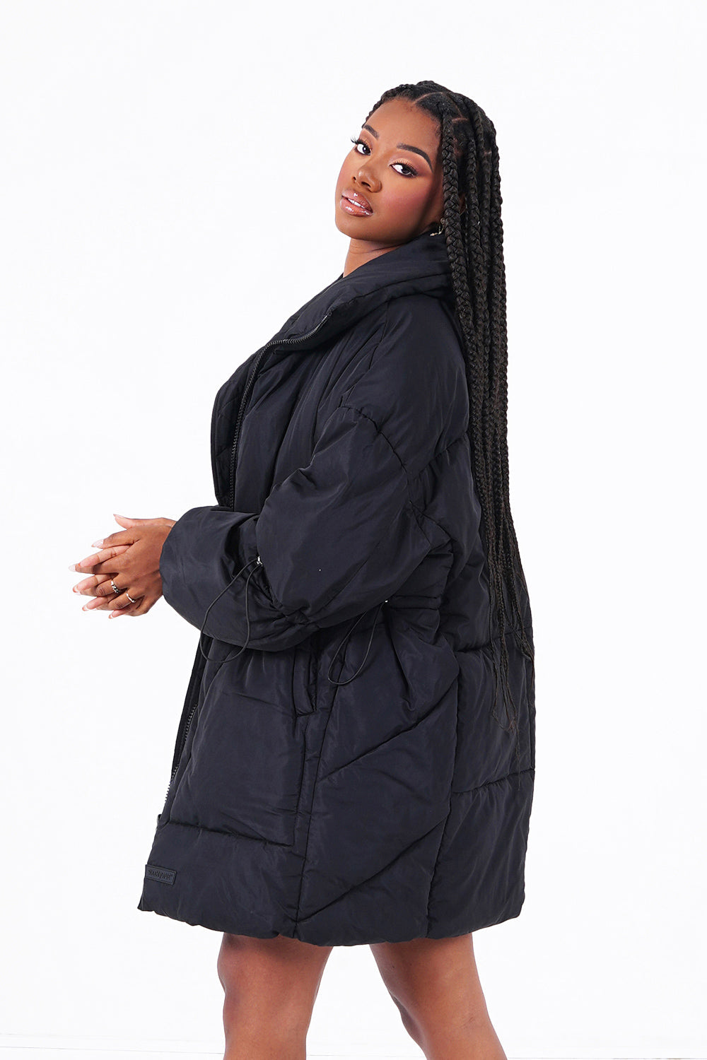 Sixth June - Doudoune oversize matelassé Noir