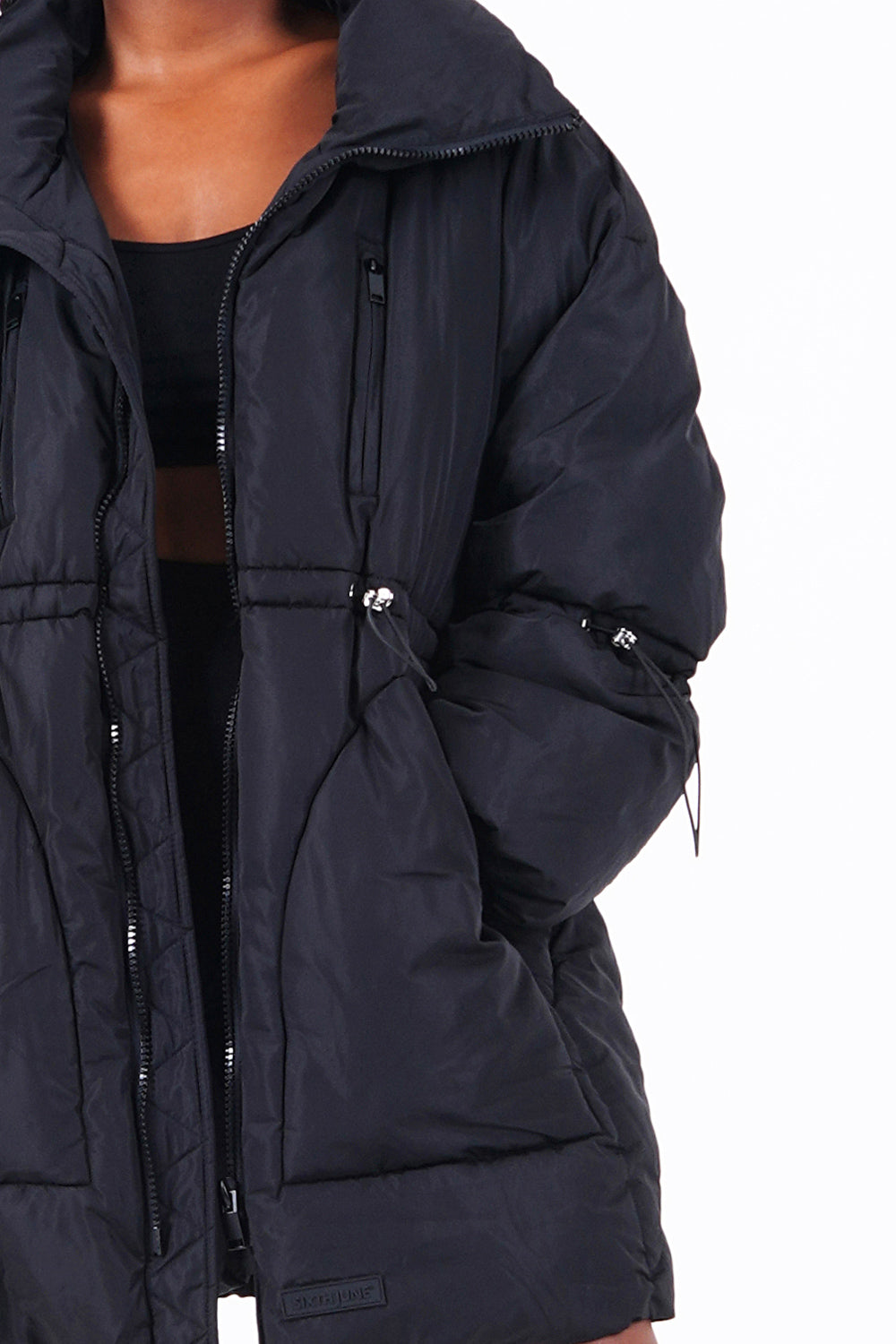 Sixth June - Doudoune oversize matelassé Noir