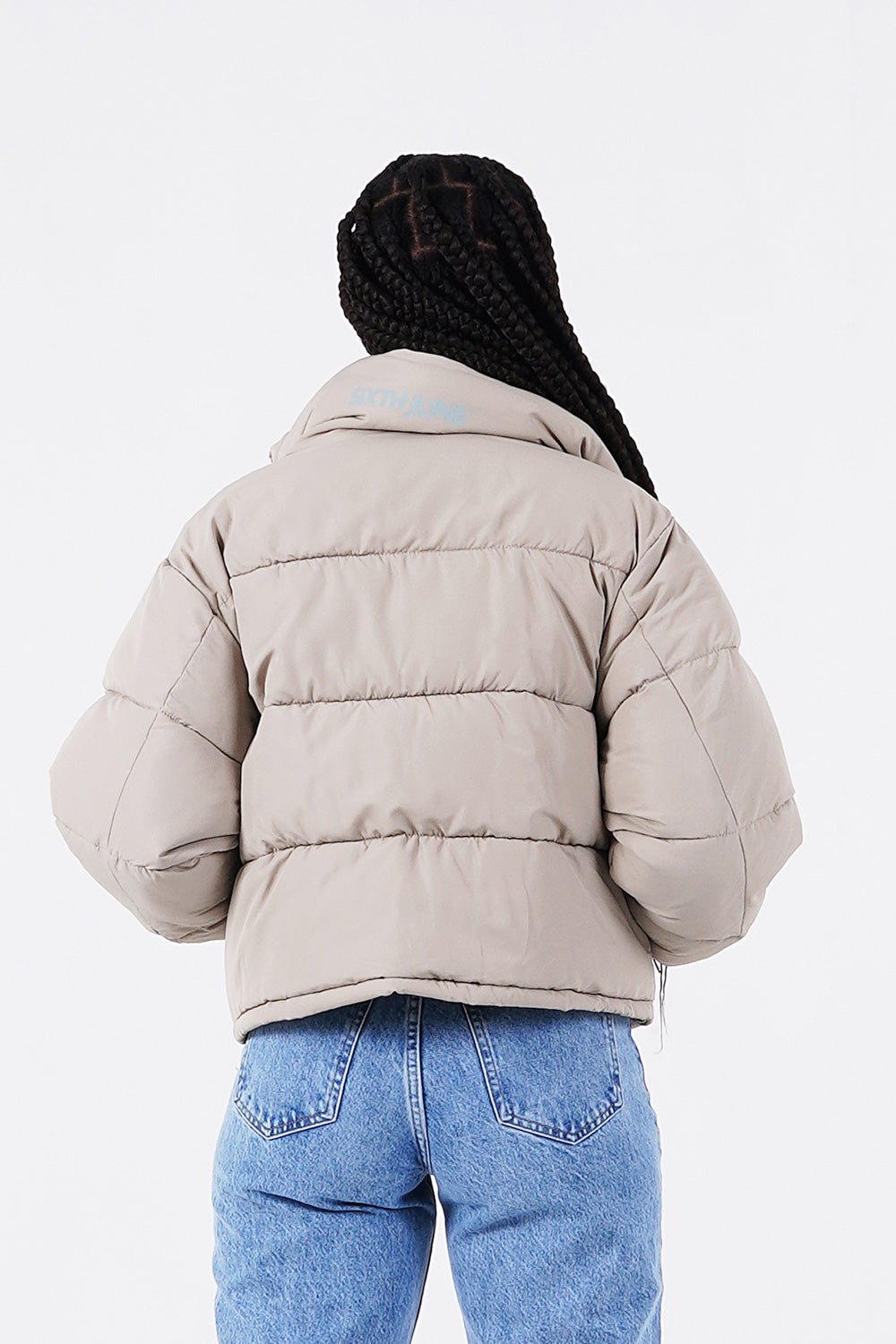 Sixth June - Doudoune courte matelassée Vert clair