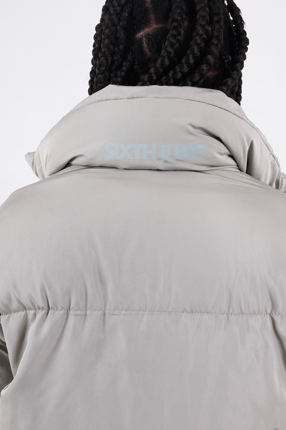 Sixth June - Doudoune longue matelassée Vert clair