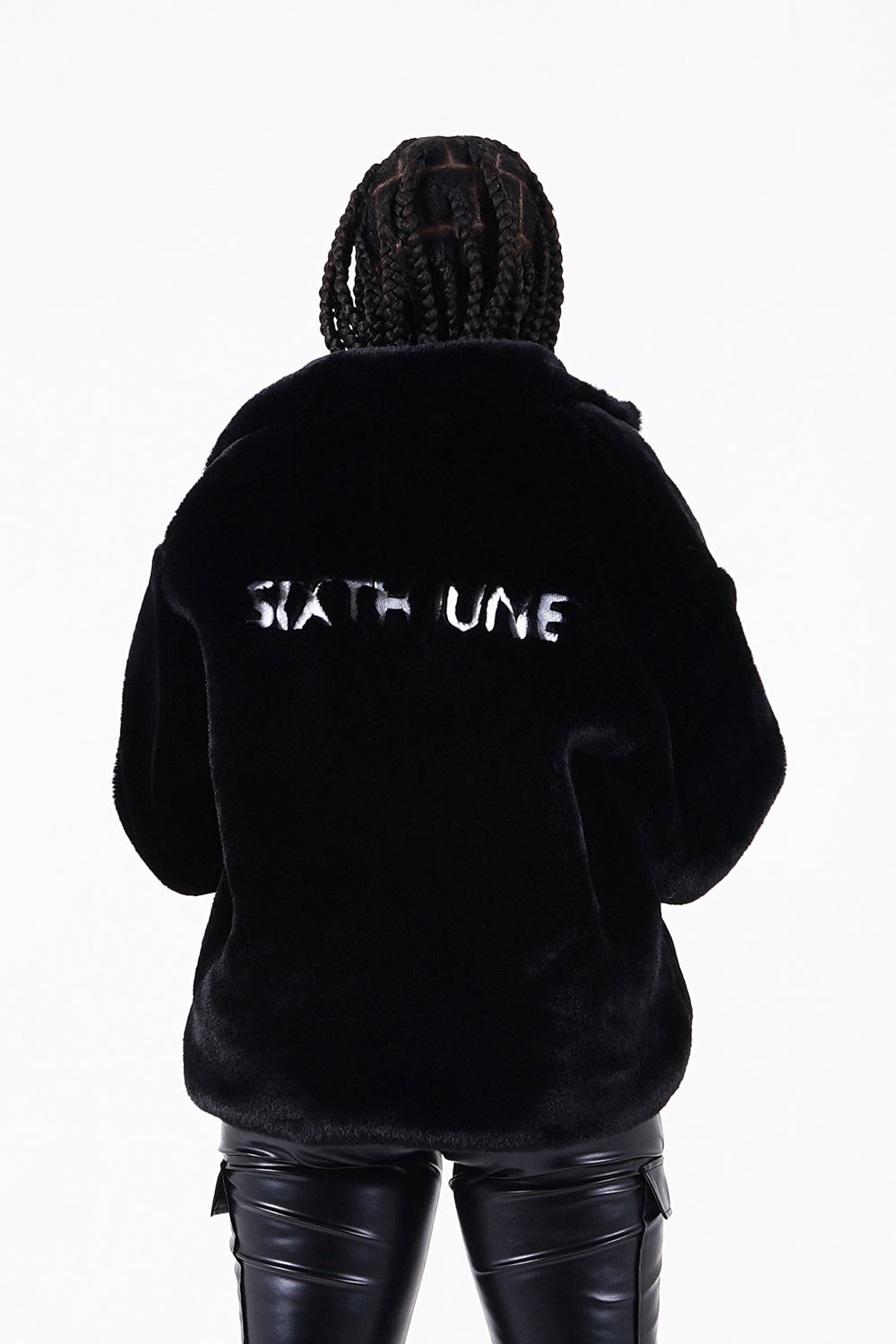 Sixth June - Veste oversize fourrure Noir