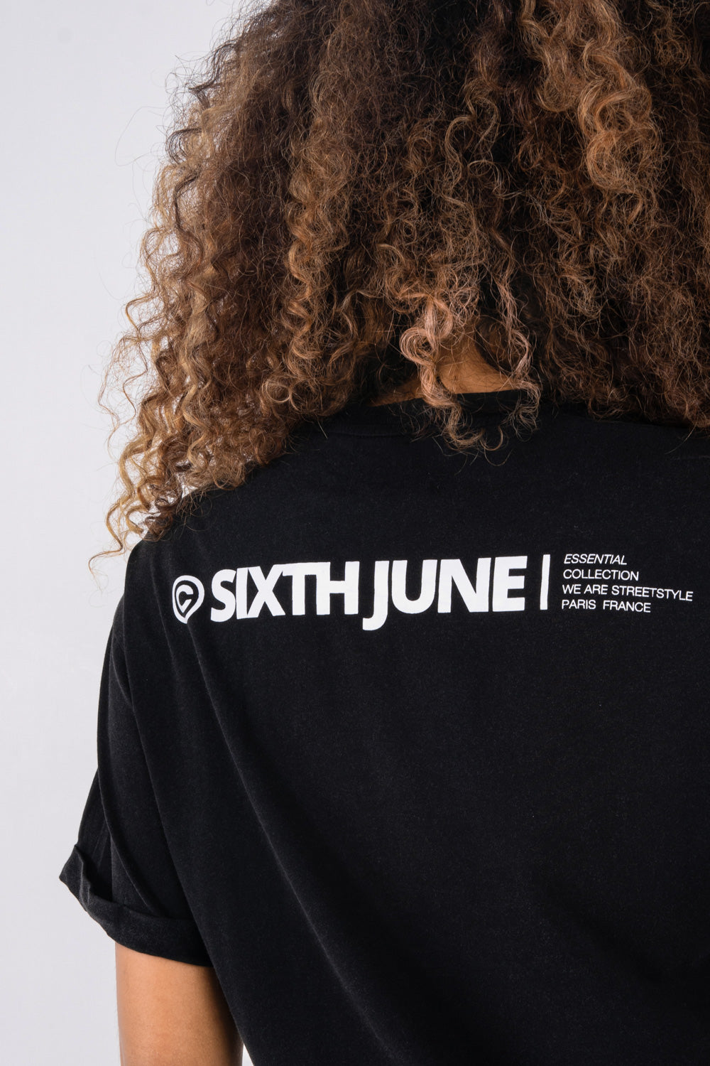 Sixth June - T-shirt logo imprimé Noir