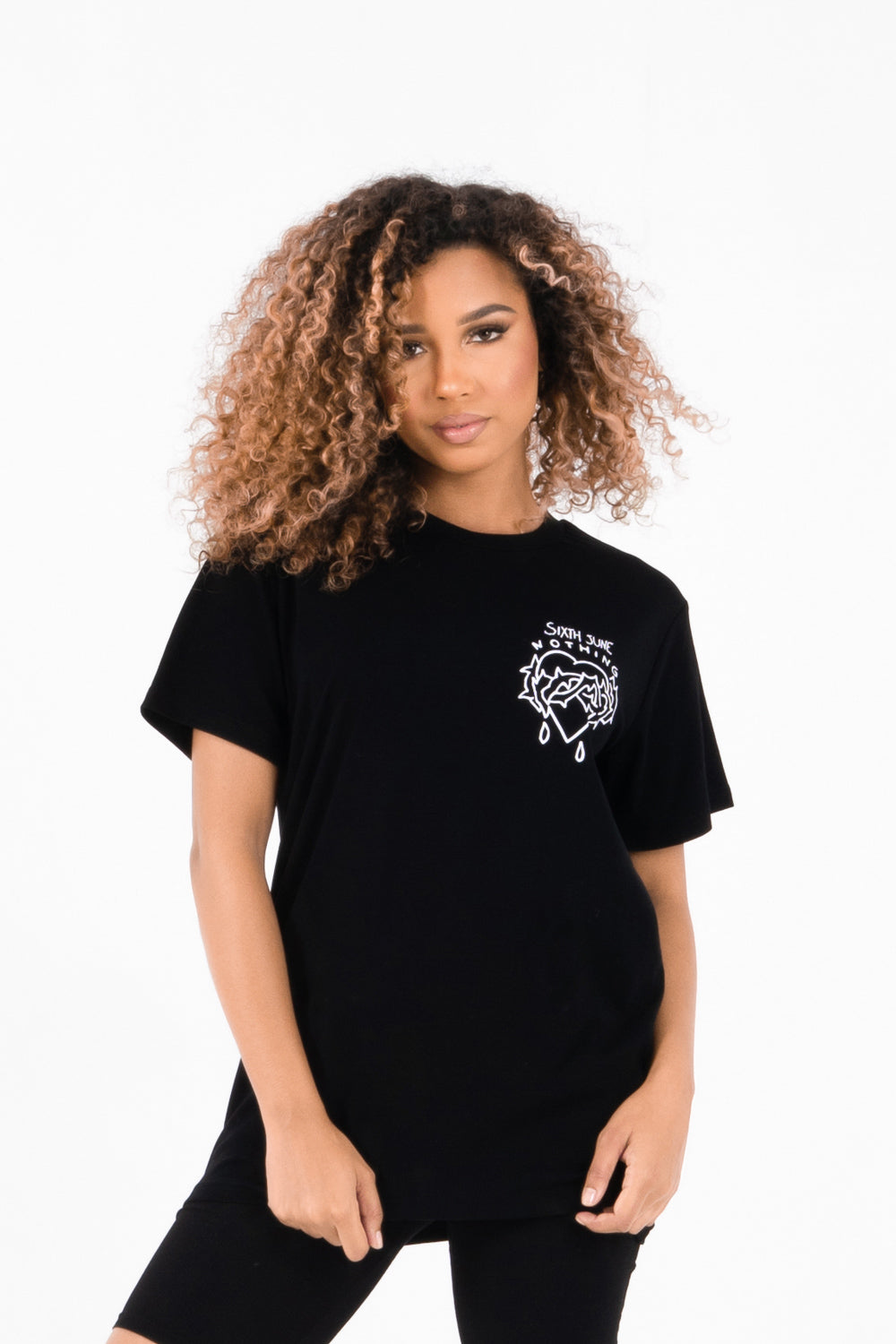 Sixth June - T-shirt NOTHING Noir