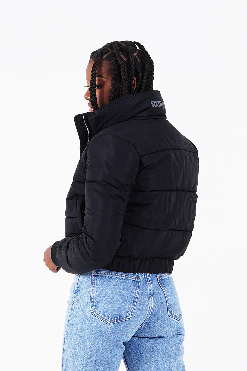 Sixth June - Doudoune courte matelassé Noir