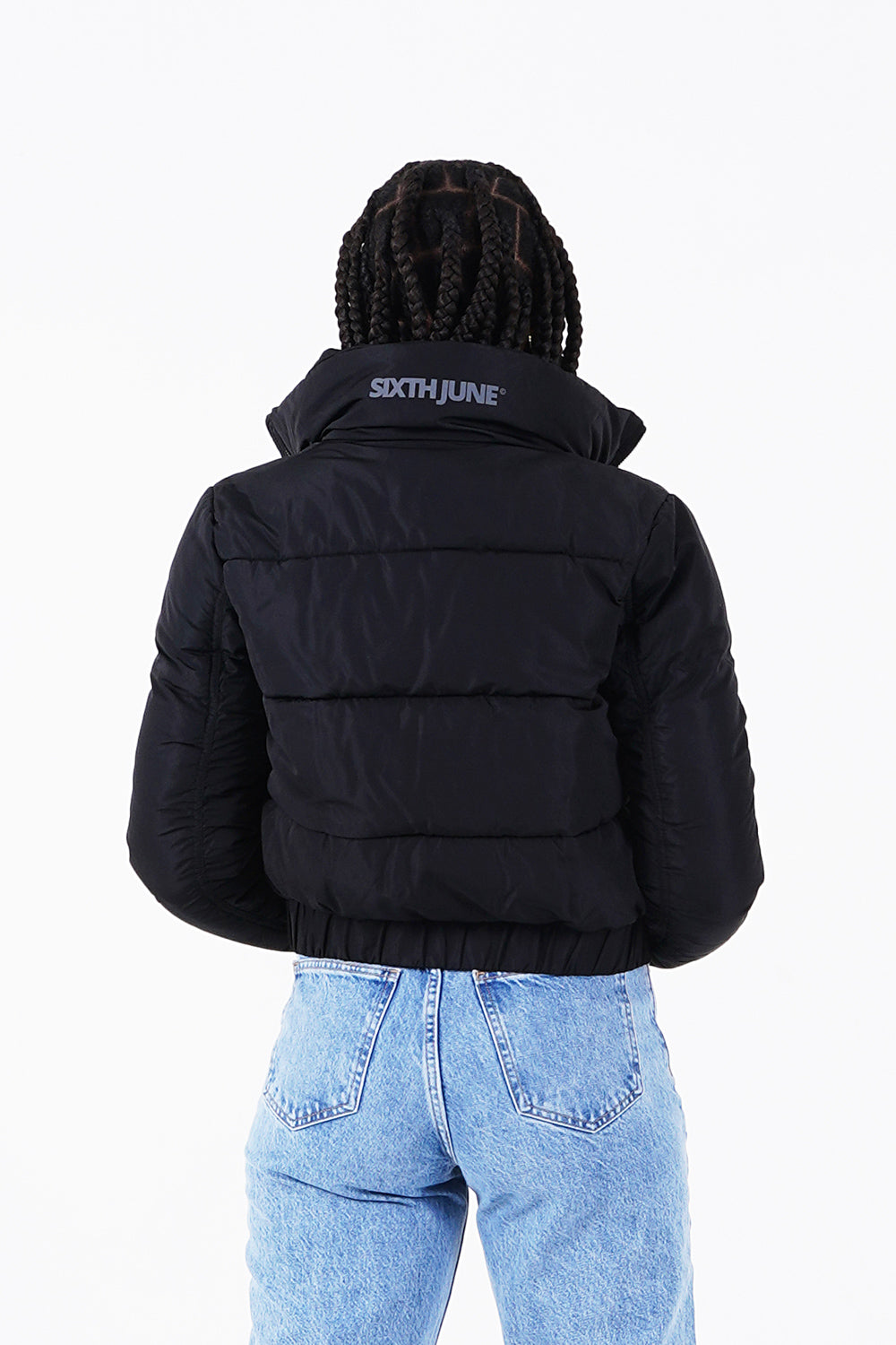 Sixth June - Doudoune courte matelassé Noir