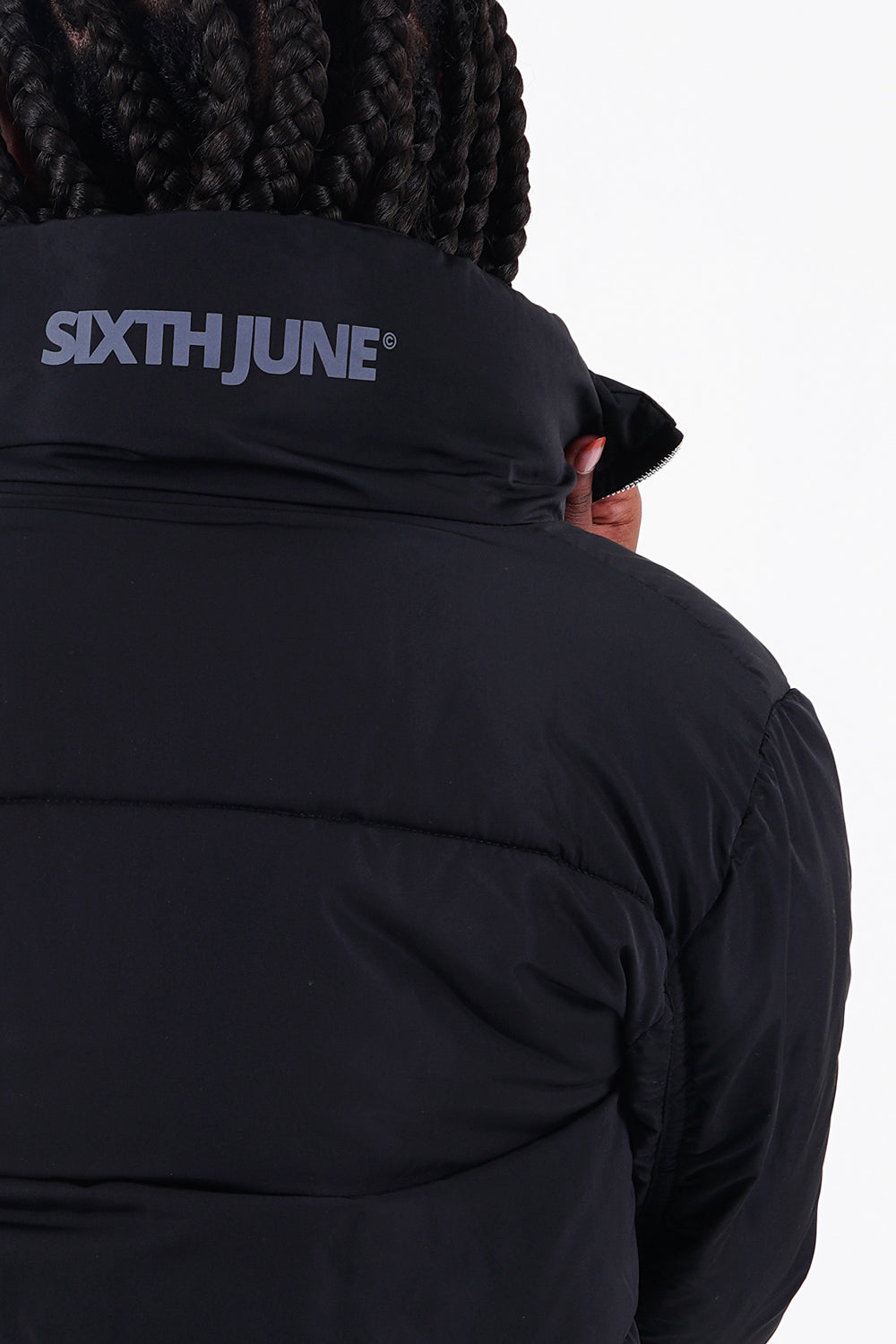 Sixth June - Doudoune courte matelassé Noir