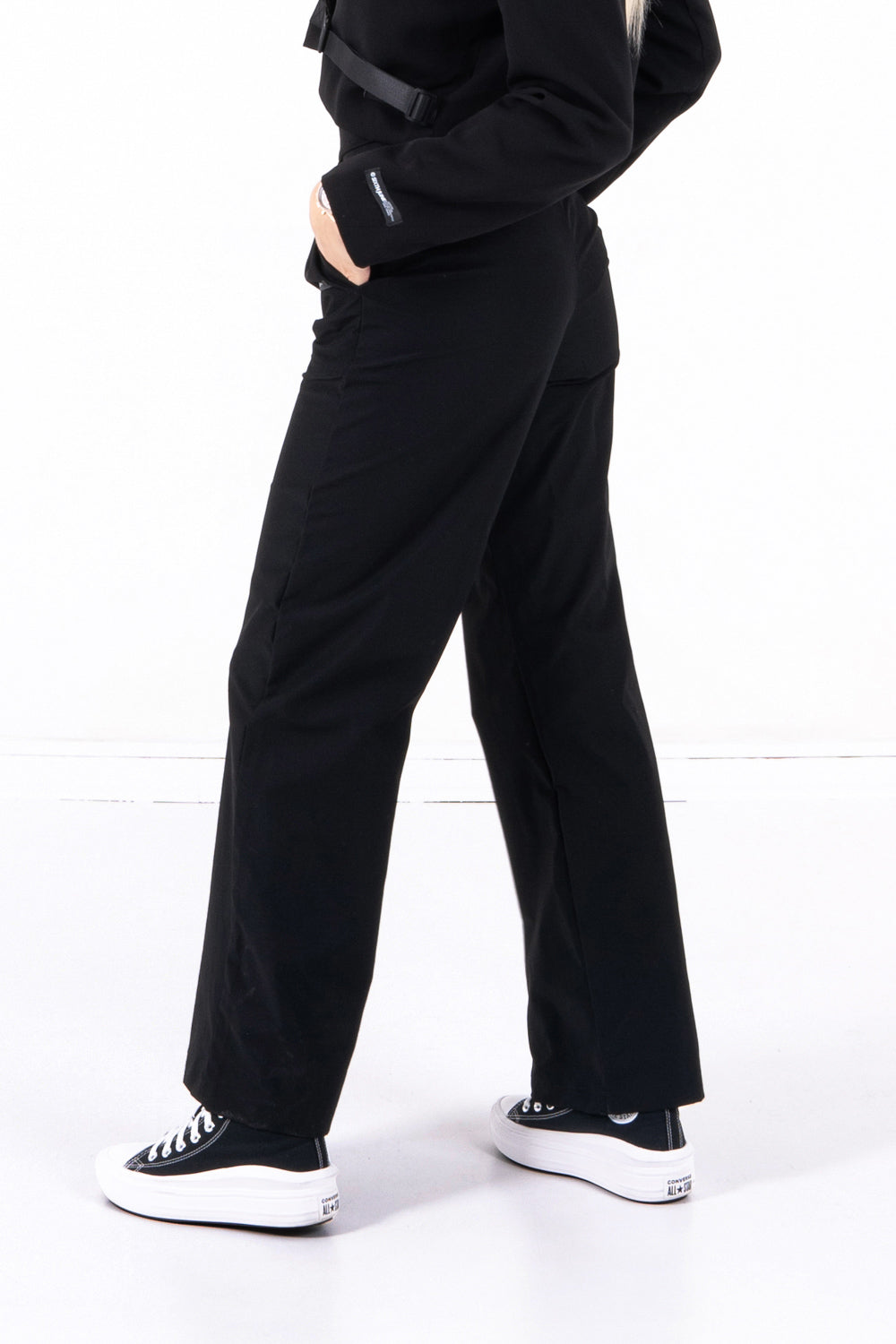 Sixth June - Pantalon large sergé Noir