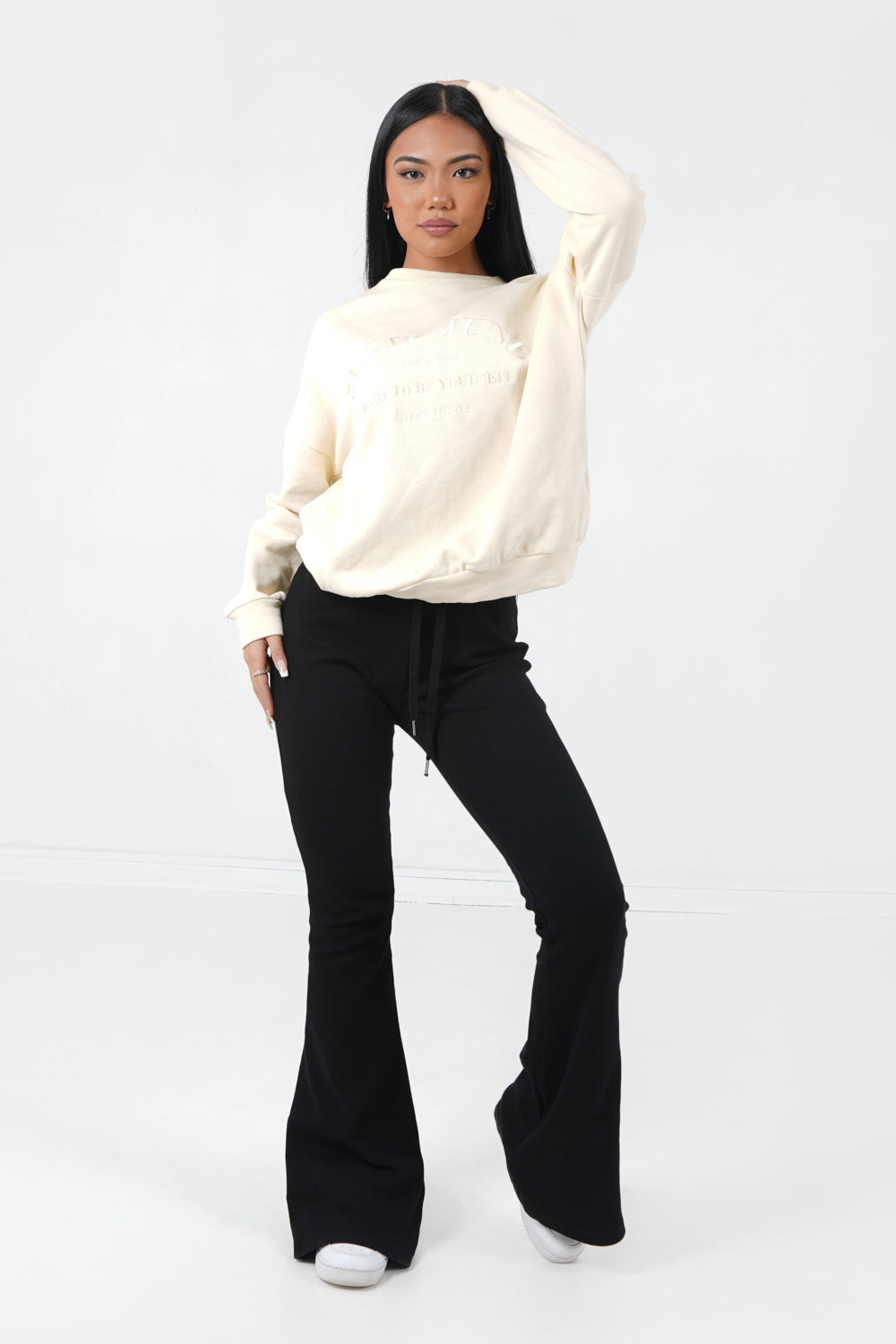 Sixth June - Sweatshirt ton sur ton Jaune clair