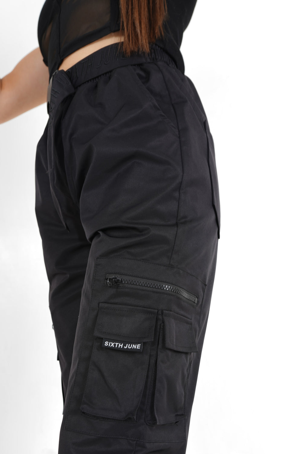 Sixth June - Cargo tactique ceinture Noir