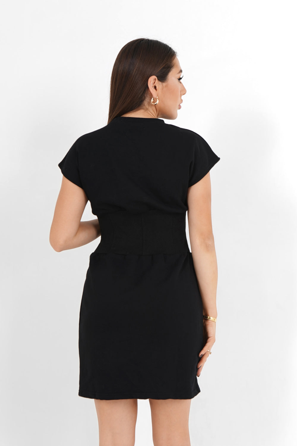 Sixth June - Robe courte corset Noir