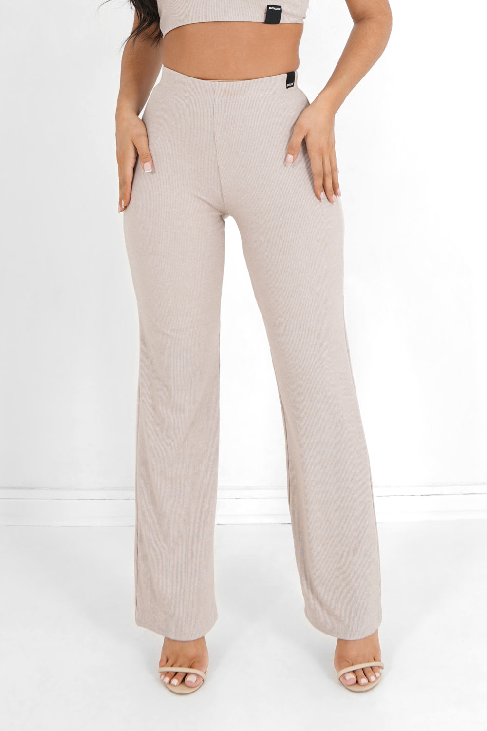 Sixth June - Pantalon léger côtelé Beige