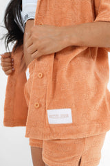 Sixth June - Chemise monogramme towel Orange