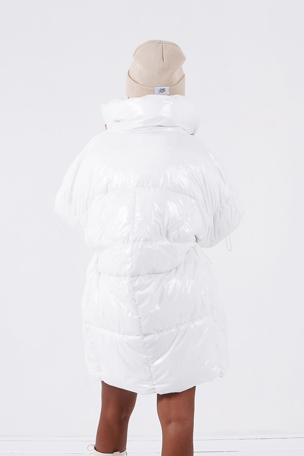 Sixth June - Doudoune longue vinyle Blanc