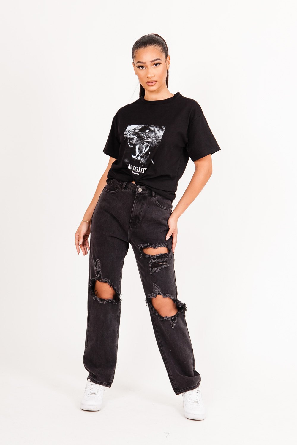 Sixth June - naughty tshirt 32611 blac