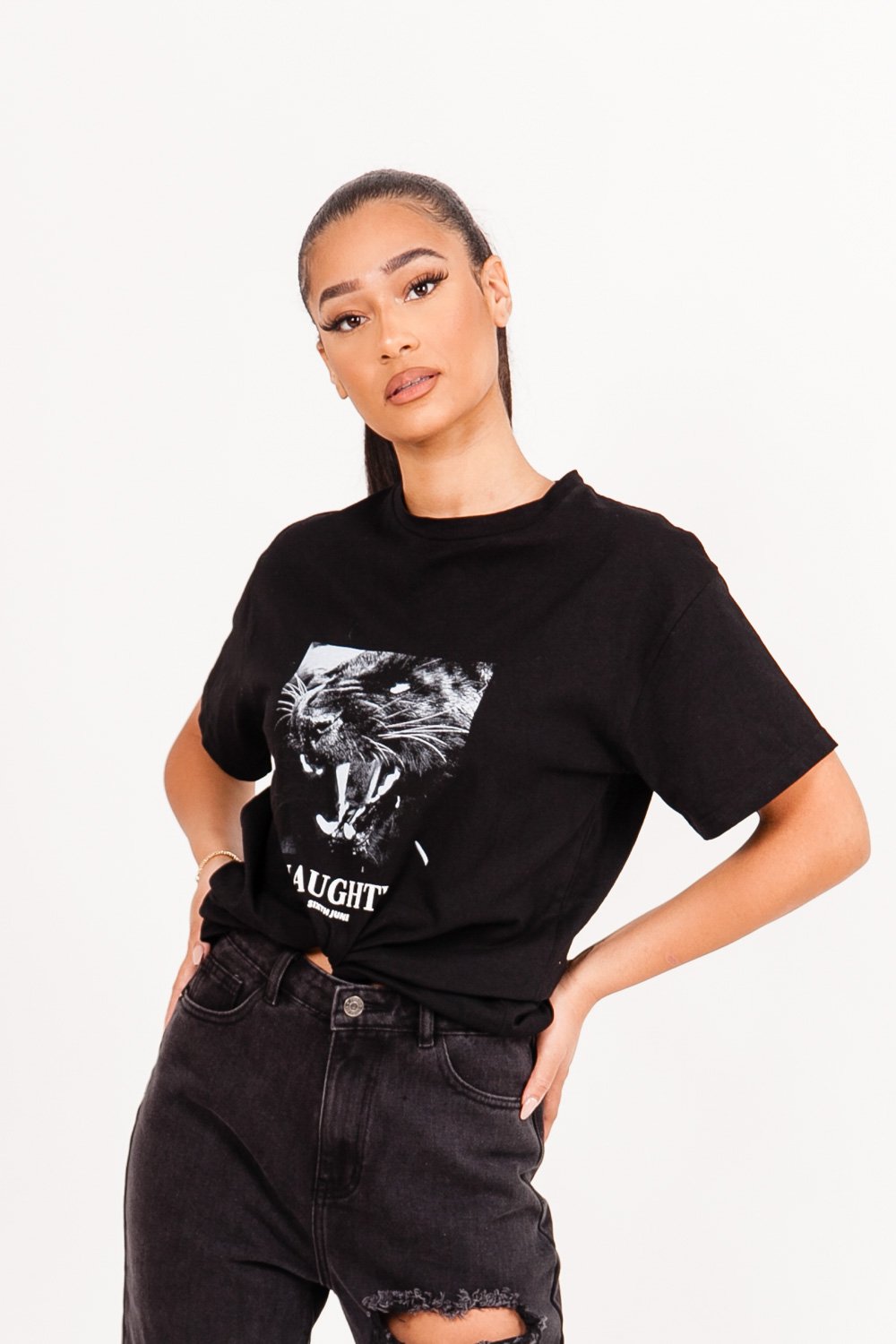 Sixth June - naughty tshirt 32611 blac