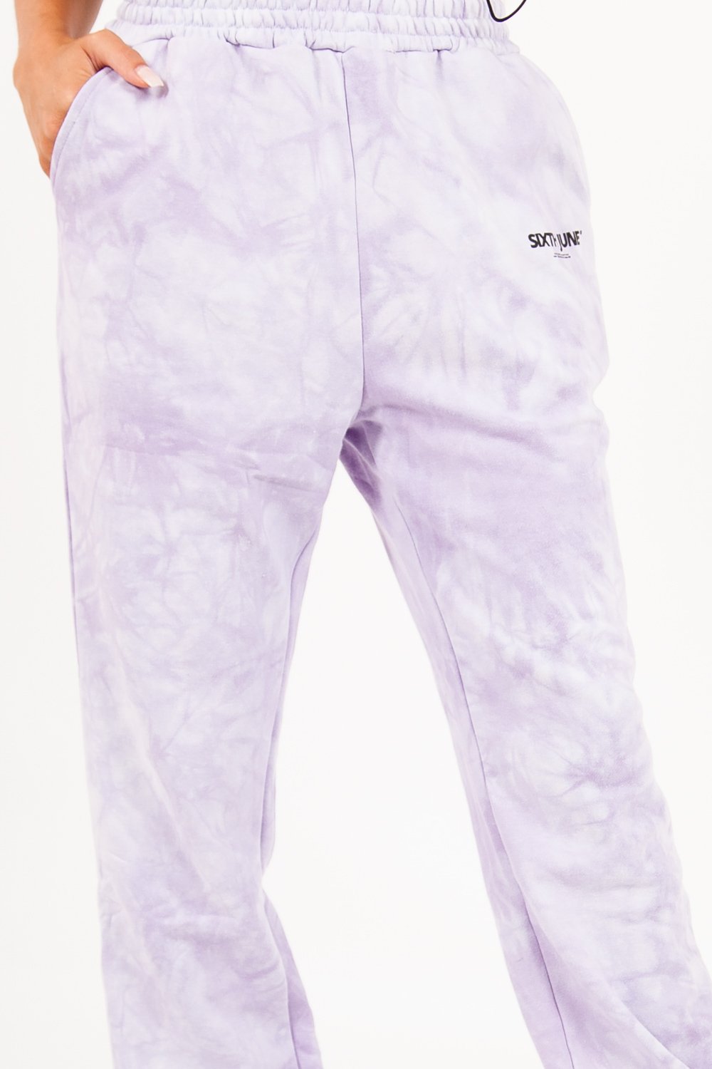 Sixth June - Jogging tie and dye Violet