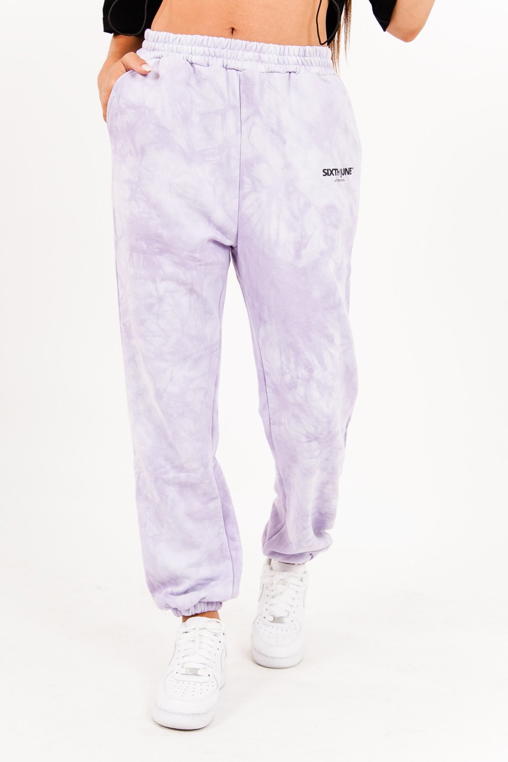 Jogging tie and dye Violet