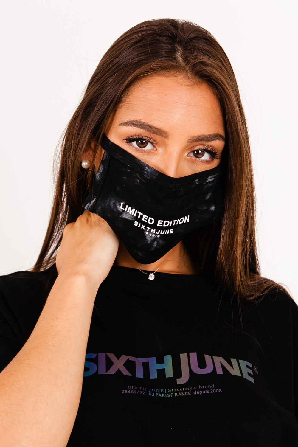 Sixth June - Masque tie dye Limited Edition noir