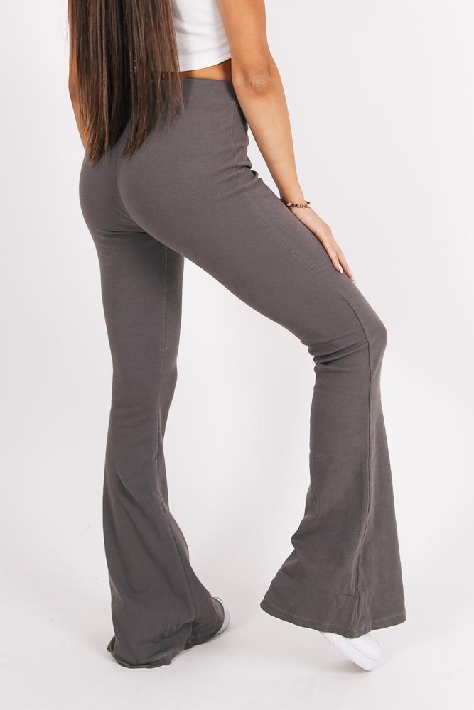 Sixth June - Pantalon flare Gris foncé