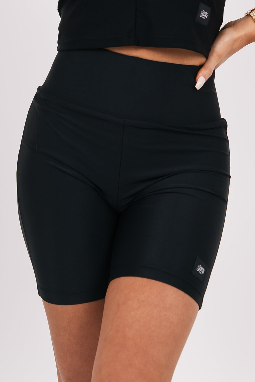 Sixth June - Cycliste taille haute logo noir