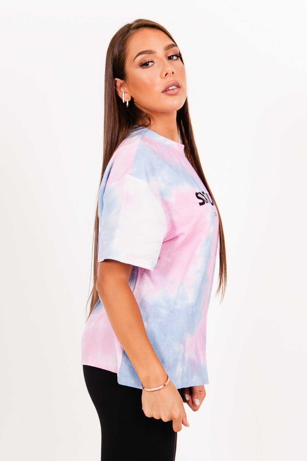 Sixth June - T-shirt tie and dye rose