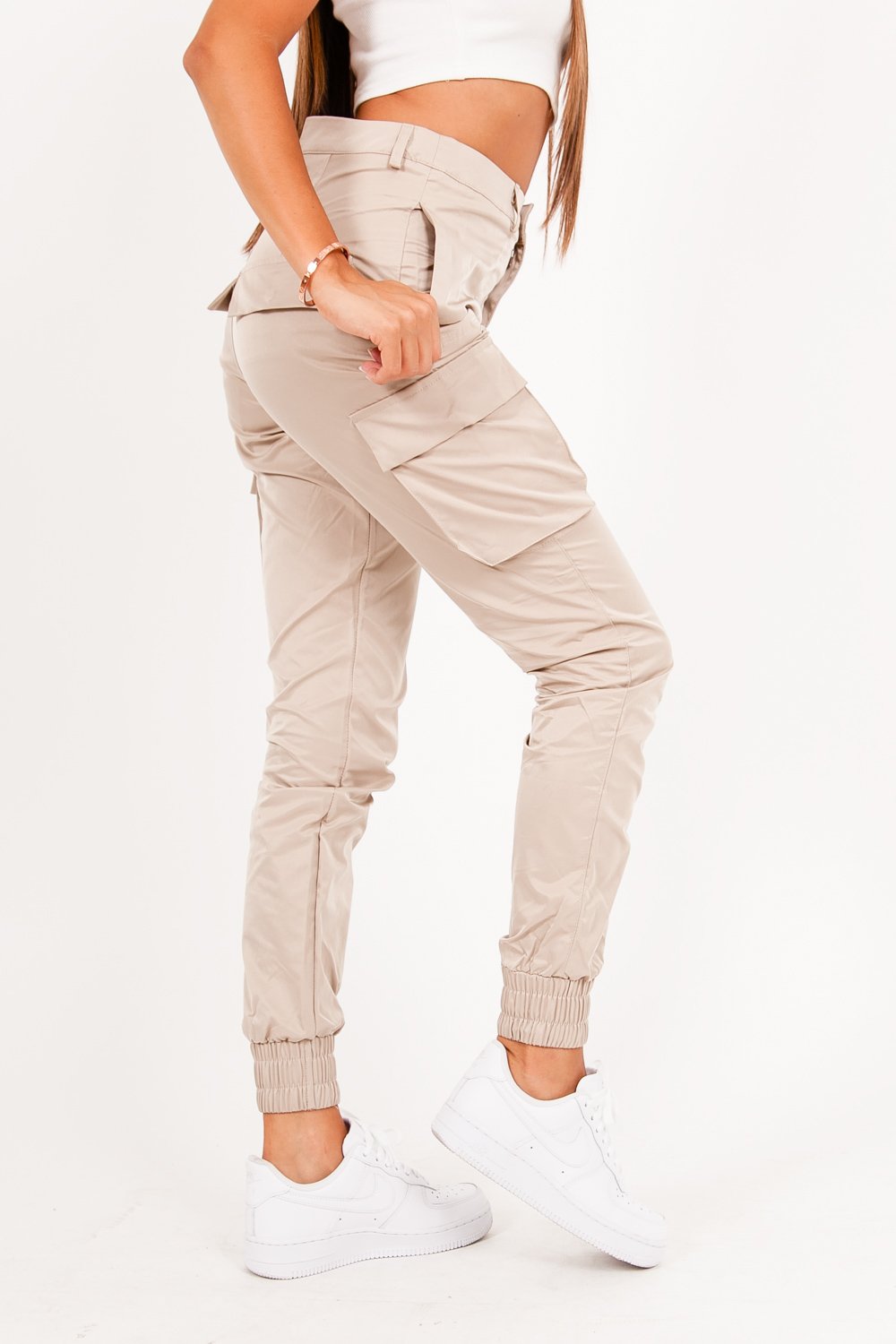 Sixth June - Pantalon cargo beige