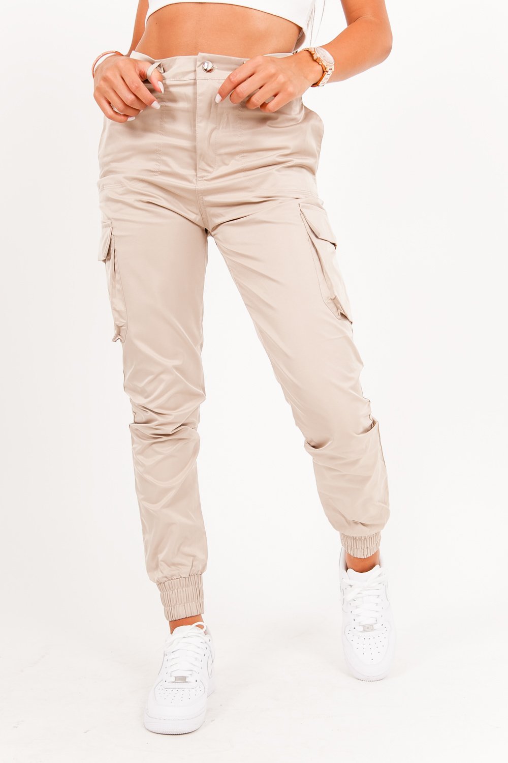 Sixth June - Pantalon cargo beige
