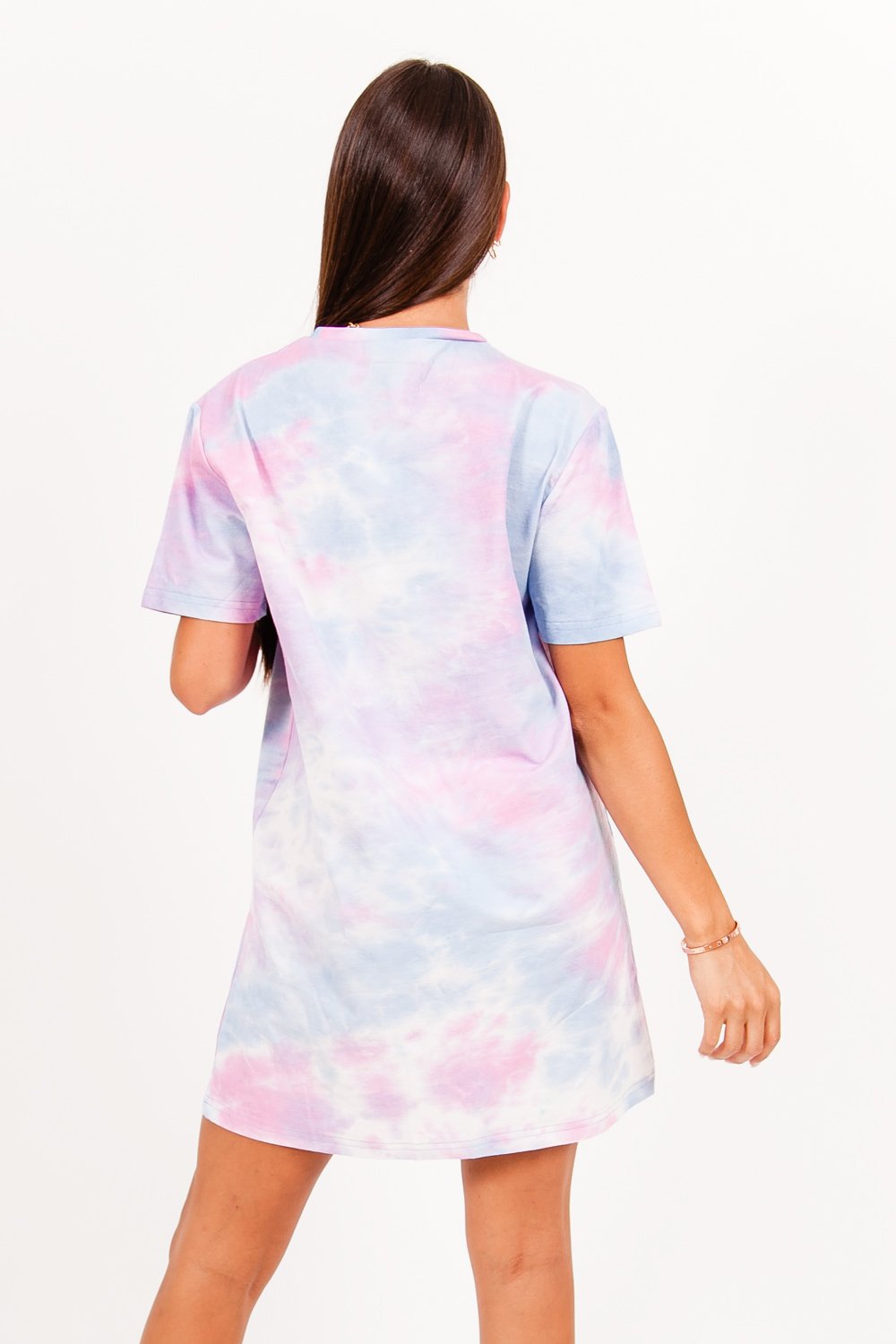 Sixth June - Robe t-shirt tie and dye rose