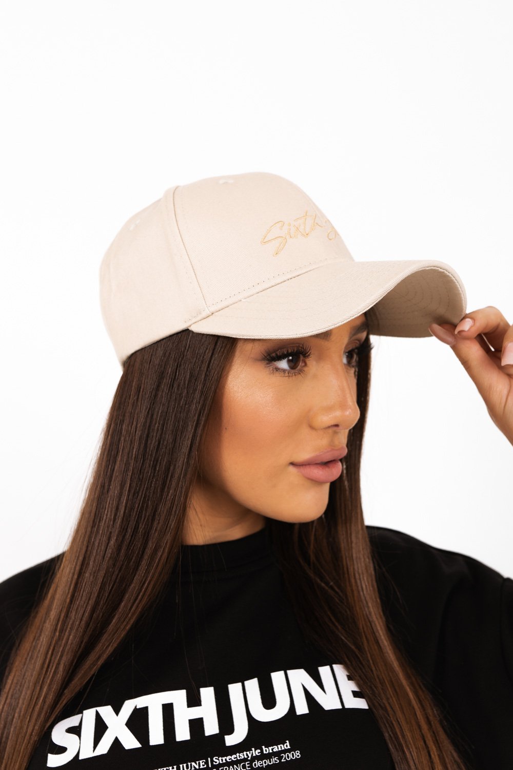 Sixth June - Casquette logo signature Beige